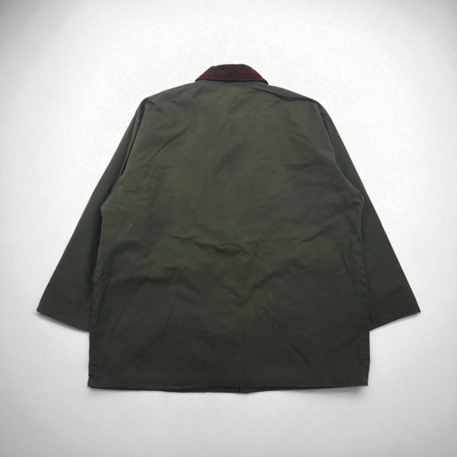Mc Orvis 90年代 イギリス製 オイルドジャケット L カーキ 防水 コットン 裏地チェック