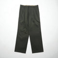 DOCKERS ( Levi's ) クラシックフィット 2タック ワイド スラックスパンツ L カーキ コットン