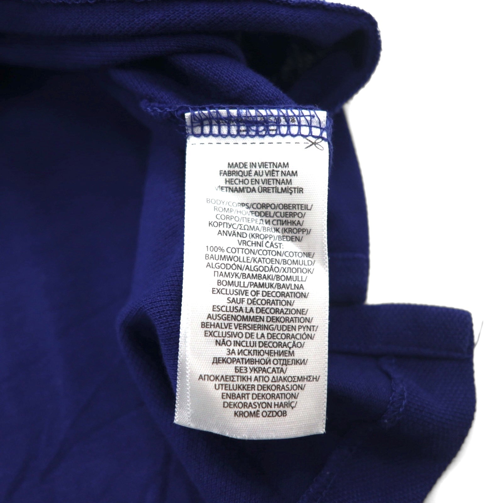 POLO RALPH LAUREN Polo classica L CLASSIC FIT Cotone piqué blu navy Ricamo piccolo pony