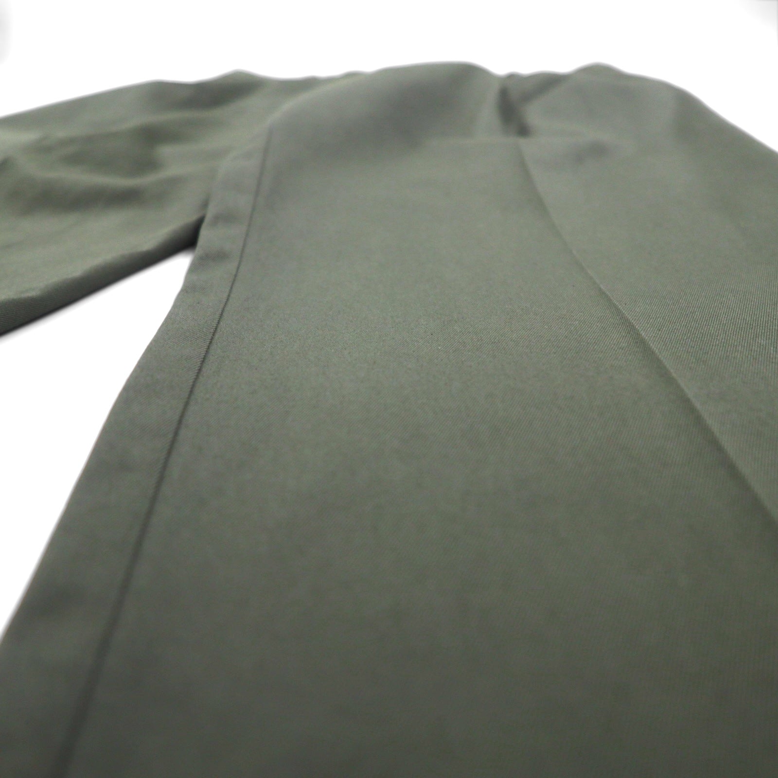 DOCKERS ( Levi's ) クラシックフィット 2タック ワイド スラックスパンツ L カーキ コットン