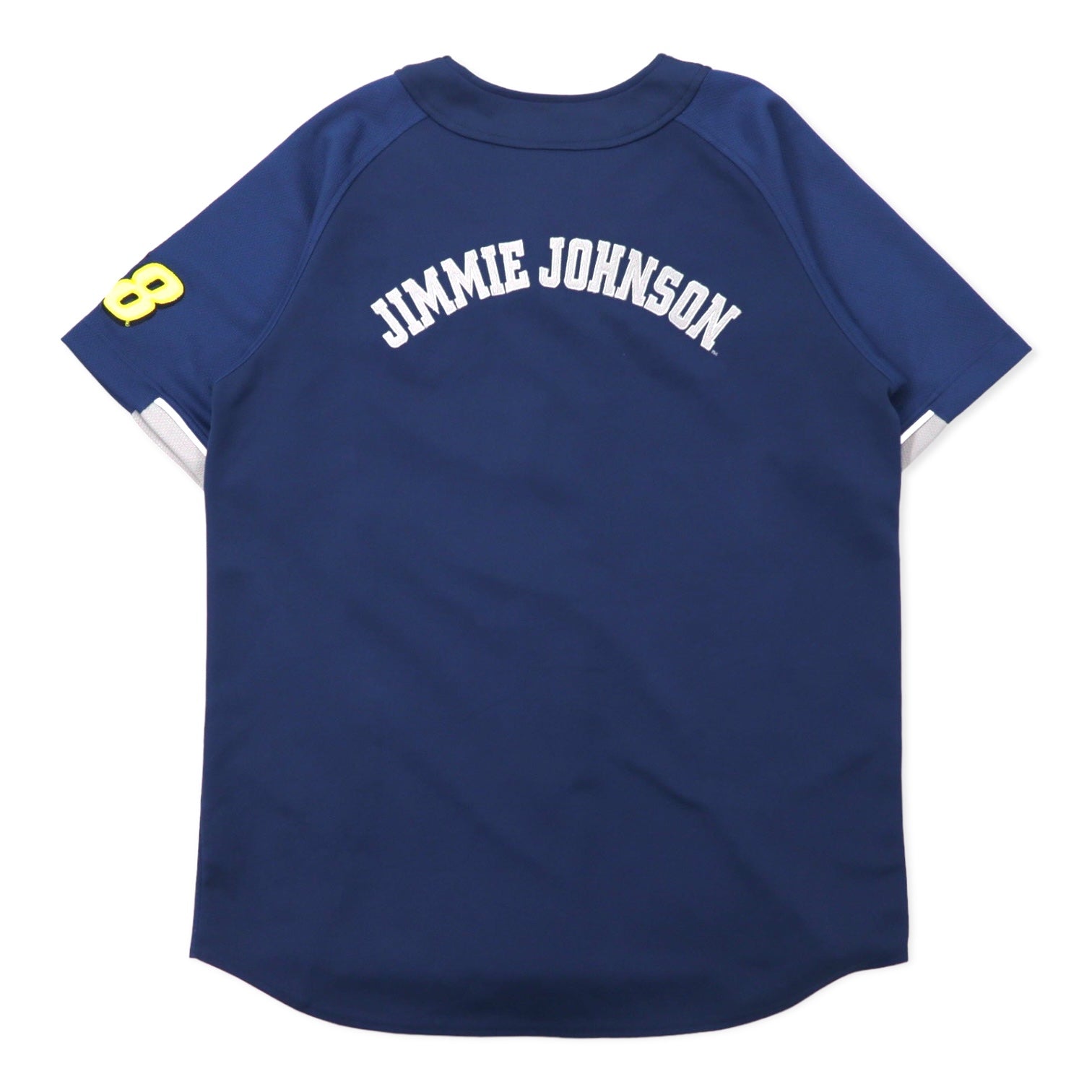 CHASE AUTHENTICS maglia da baseball L blu scuro poliestere LOWE'S racing JIMMIE JOHNSON taglia grande