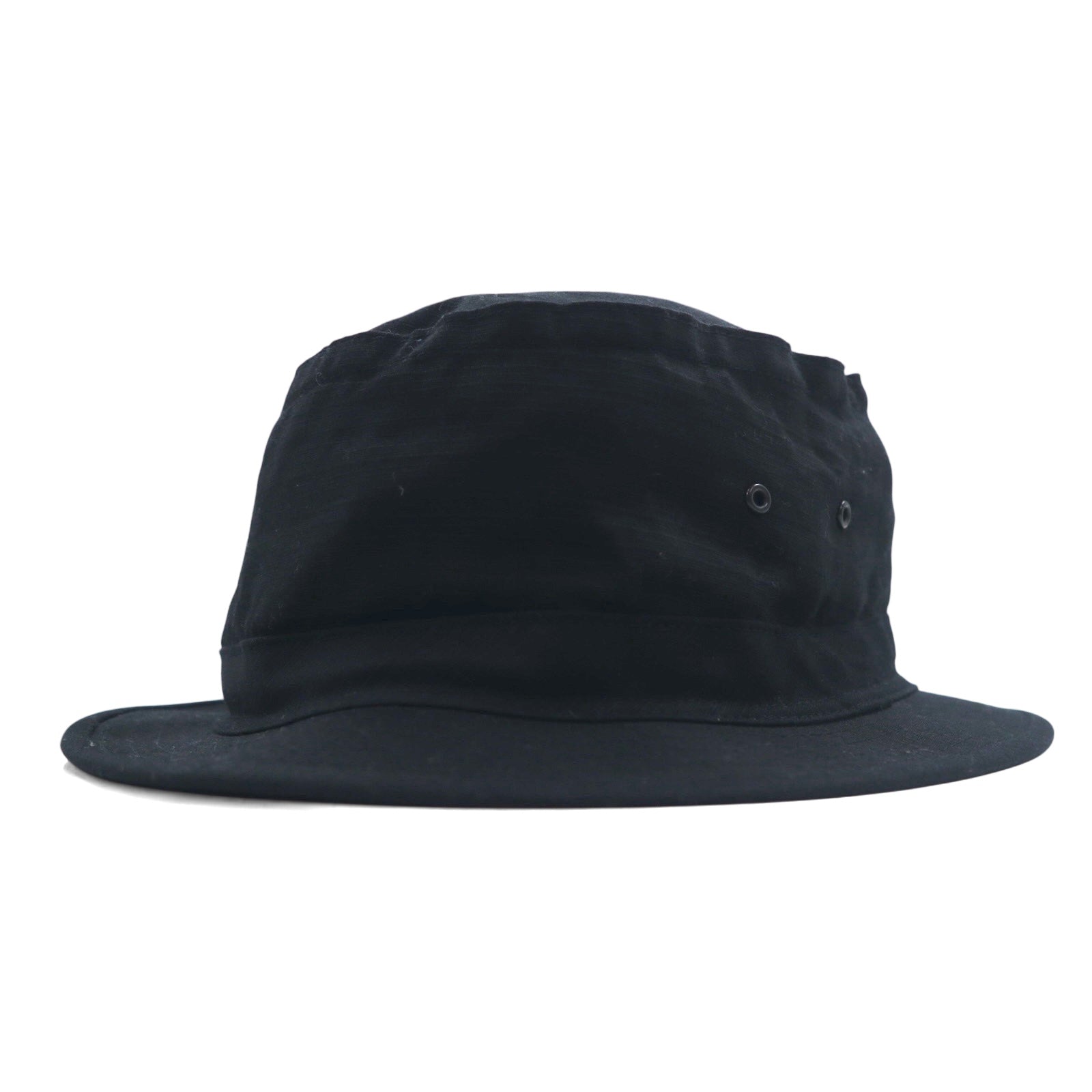 POST O'ALLS Cappello a secchiello in twill FREE nero 1972-RBL Bucket 2 ribby twill black Prodotto in Giappone