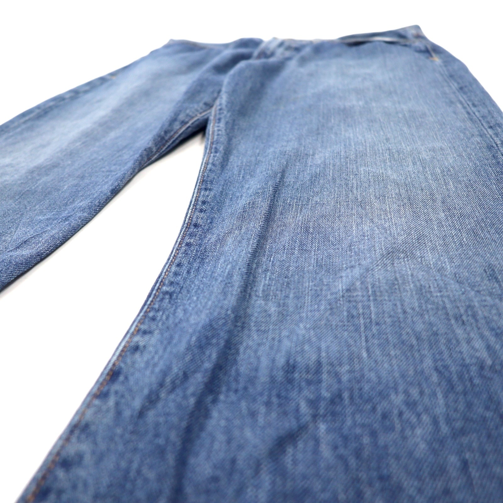 POLO RALPH LAUREN Jeans 32 Blu Cotone Chiusura a cerniera VINTAGE 15941 Prodotto in Messico