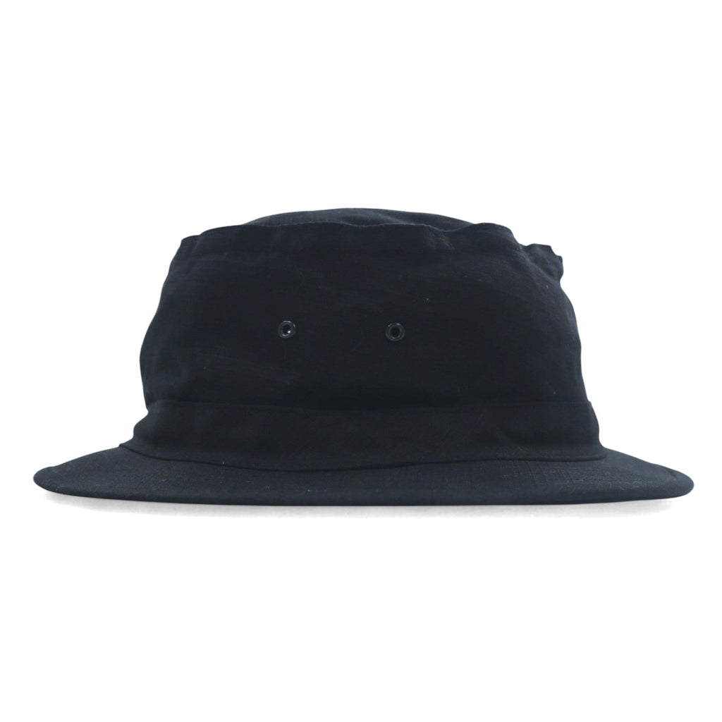 POST O'ALLS Cappello a secchiello in twill FREE nero 1972-RBL Bucket 2 ribby twill black Prodotto in Giappone