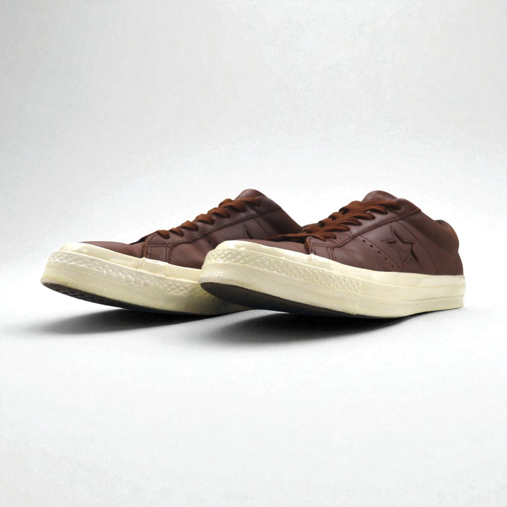 CONVERSE Sneakers in pelle ONE STAR 27cm Marroni 157744C