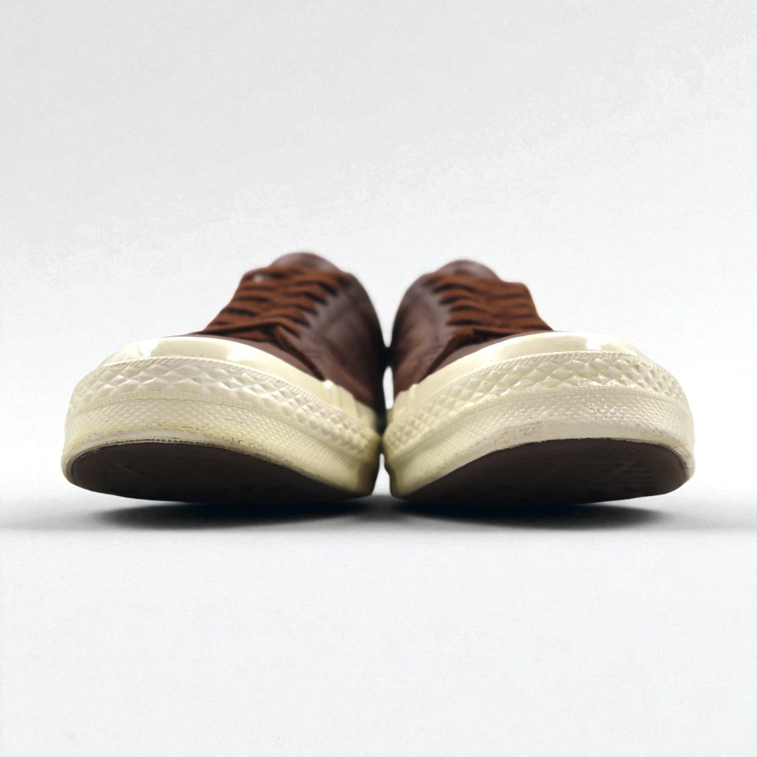 CONVERSE レザー ワンスター ONE STAR スニーカー 27cm ブラウン 157744C