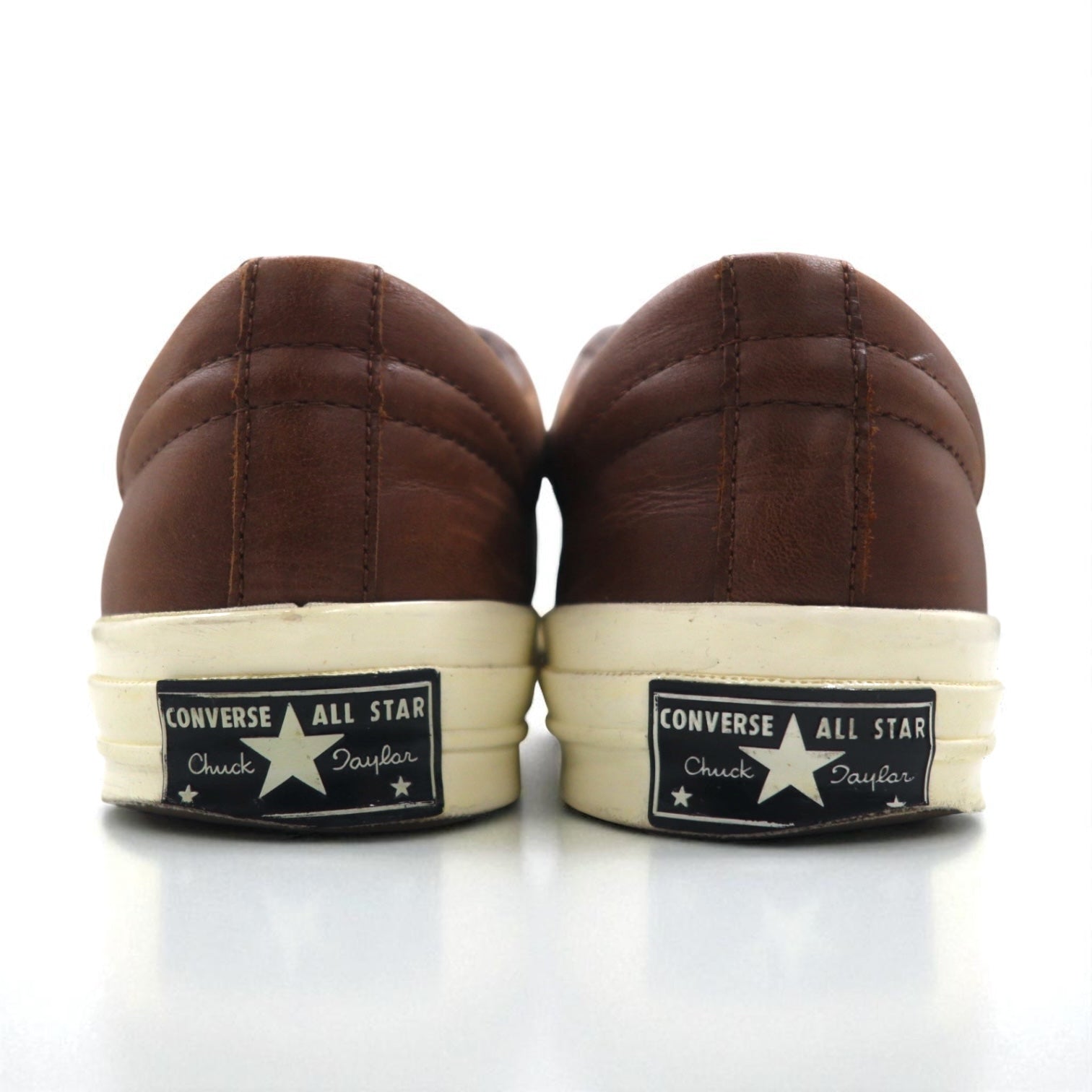 CONVERSE レザー ワンスター ONE STAR スニーカー 27cm ブラウン 157744C