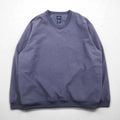 DOCKERS (Levi's) Piste pullover, giacca a vento in nylon, taglia XL, grigio a quadri, rayon, poliestere, impermeabile