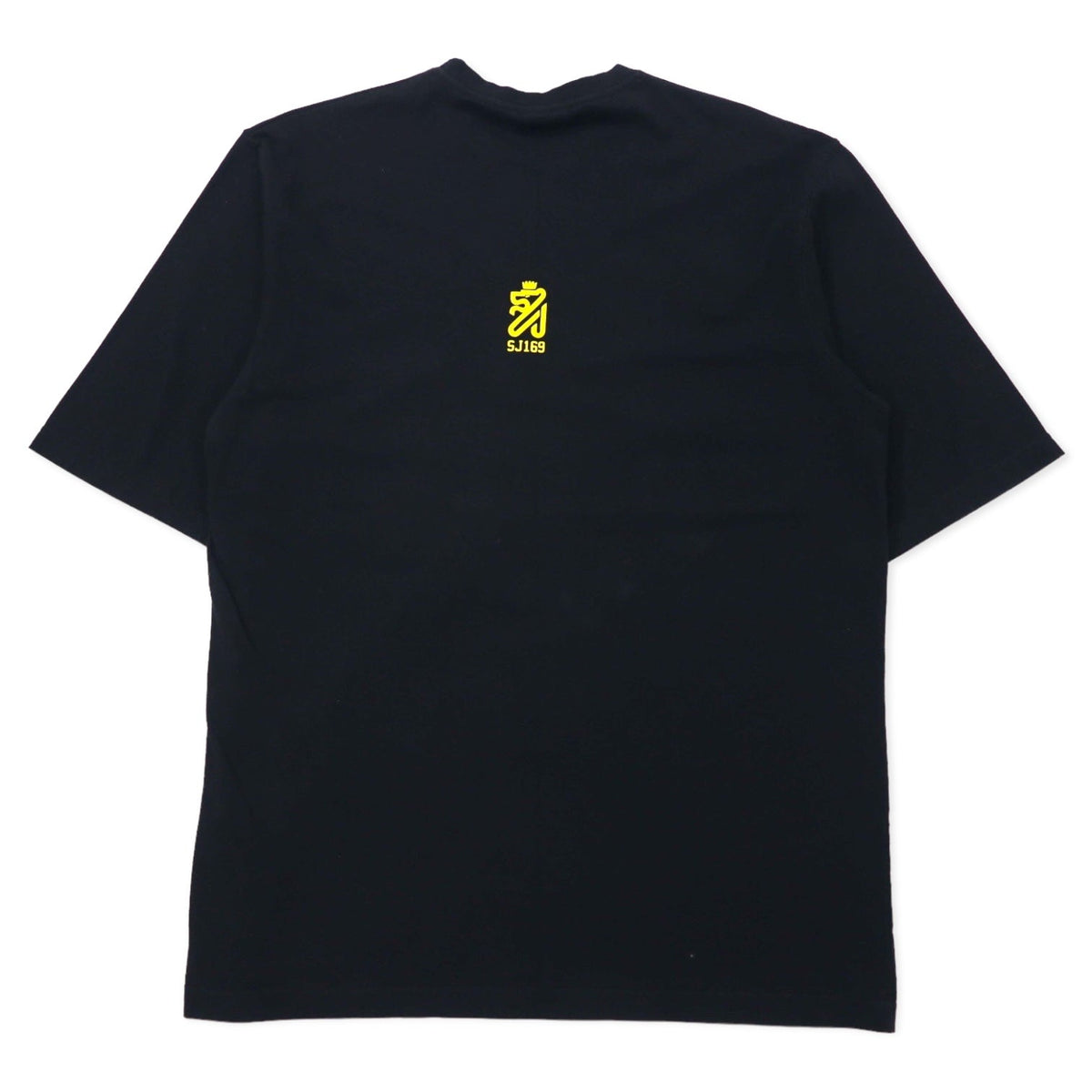 Sean John anni 2000 Maglietta con ricamo NO MERCY taglia XL in cotone nera, oversize