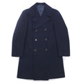 Polo by Ralph Lauren ダブル チェスターコート M ネイビー ウール インパクト21 日本製