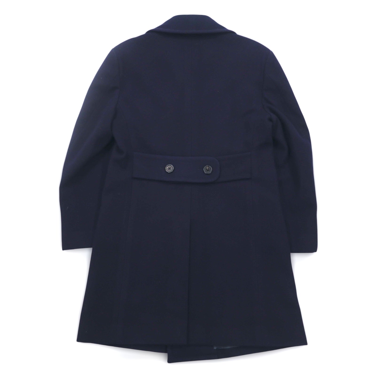 Polo by Ralph Lauren ダブル チェスターコート M ネイビー ウール インパクト21 日本製