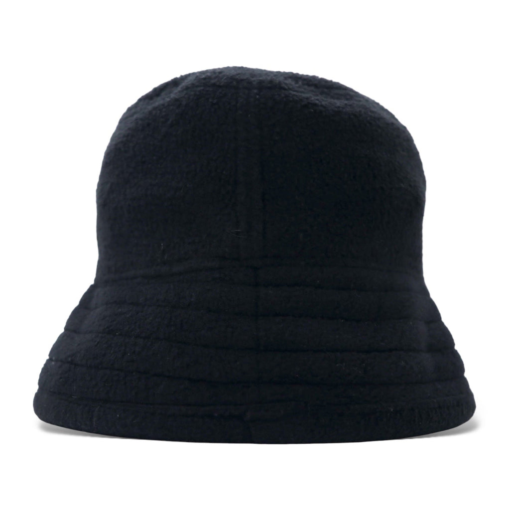 Cappello a secchiello in pile Walt Disney World anni '90 TAGLIA UNICA, colore nero, in poliestere con Topolino