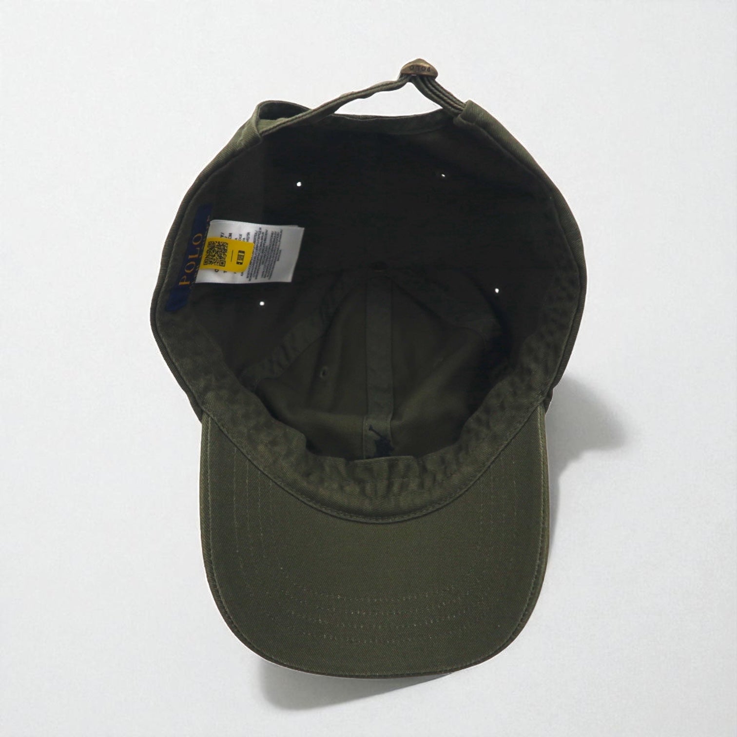 POLO RALPH LAUREN Cappellino da baseball 59 cm con cintura in cotone e ricamo piccolo cavallo