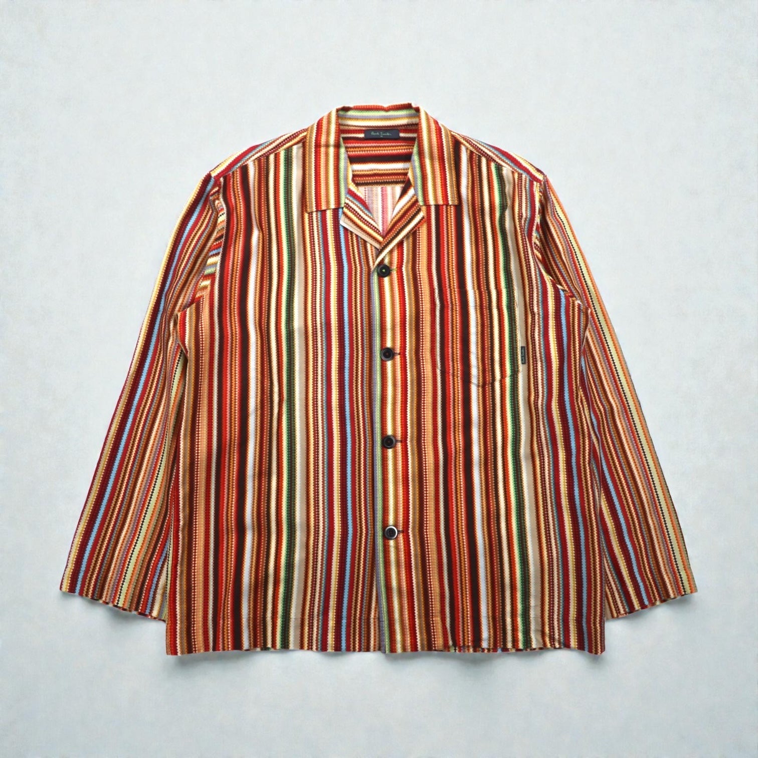 Paul Smith シグネチャー イージー セットアップ M マルチストライプ パジャマセット マルチカラー