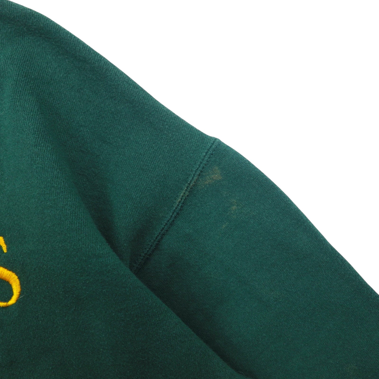 Lee SPORT anni '90 Made in USA NFL Ricamo Felpa M Verde Cotone PACKERS Packers NUTMEG