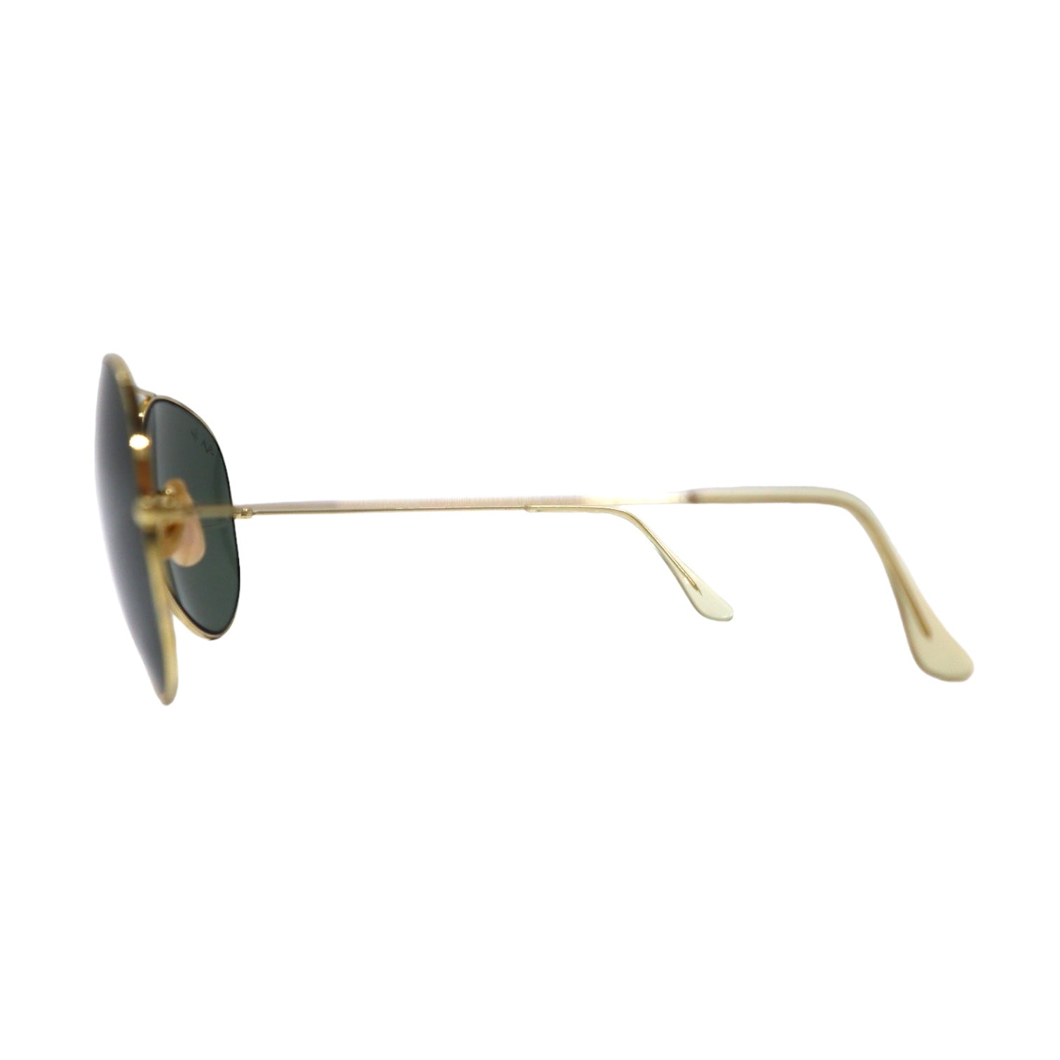 Occhiali da sole a goccia vintage Ray-Ban Bausch & Lomb USA in oro con B&L