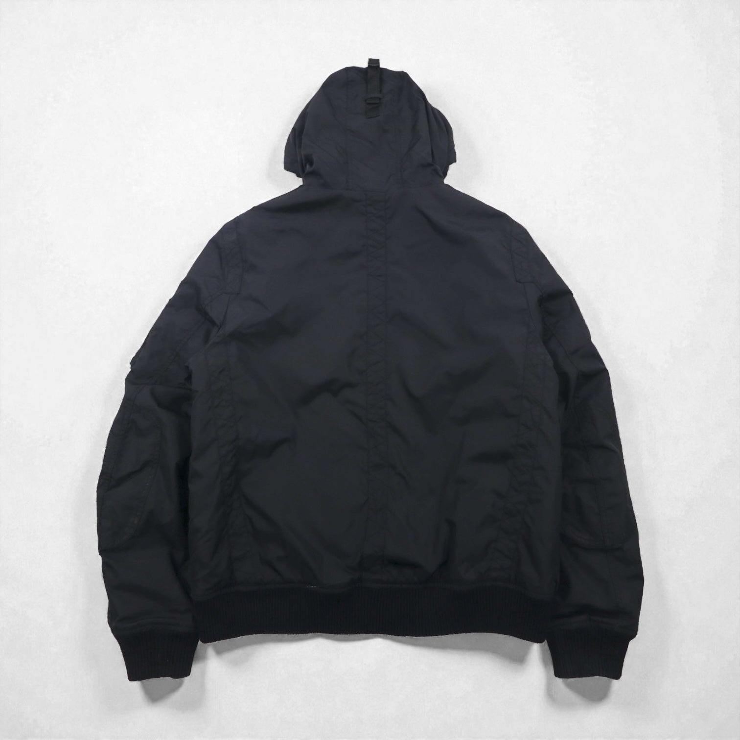 Schott 90年代 MA-7 AER ボンバージャケット フライトジャケット L ブラック 中綿 ミリタリー ARMY TYPE GARMENT KYLE M85-237-04