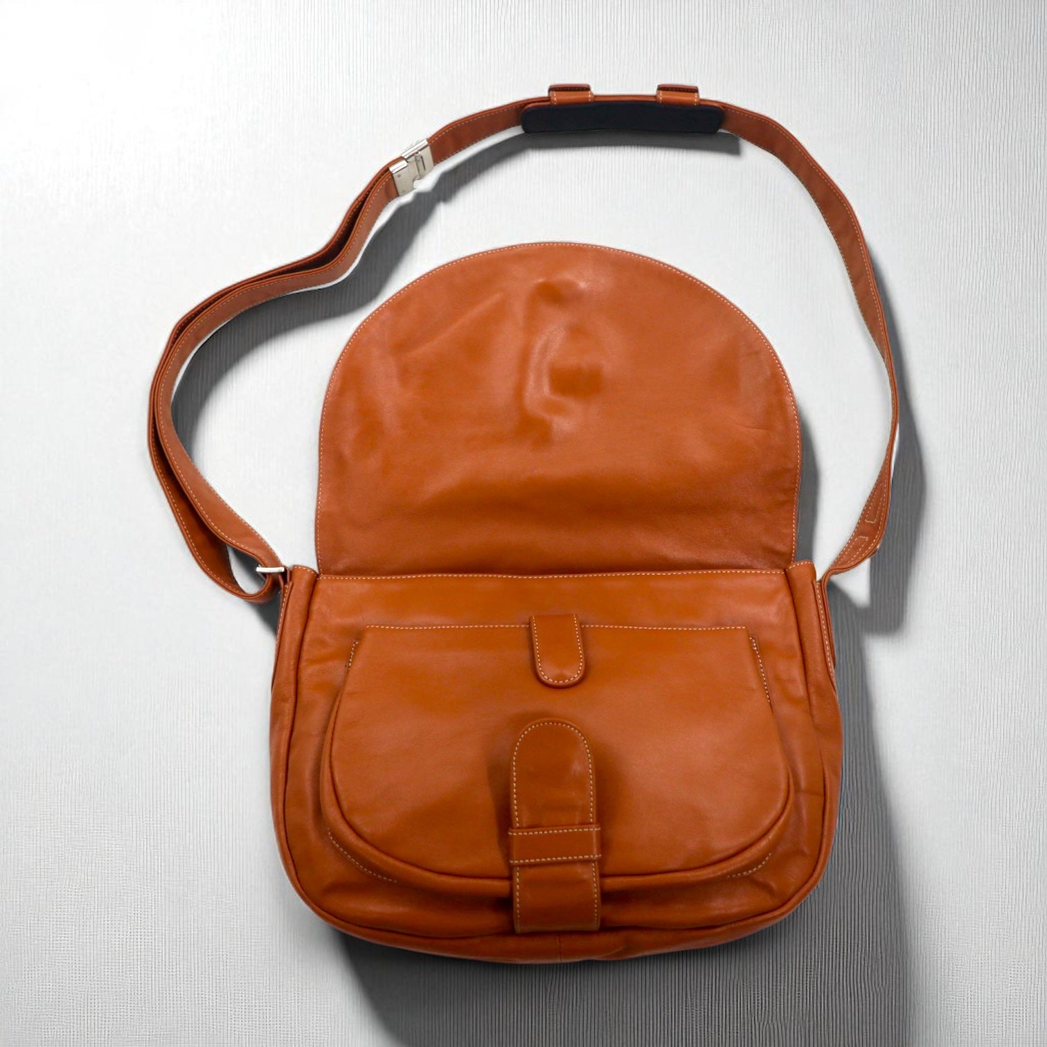 BREE Stoccolma 29 Borsa a tracolla borsa fotografica marrone pelle