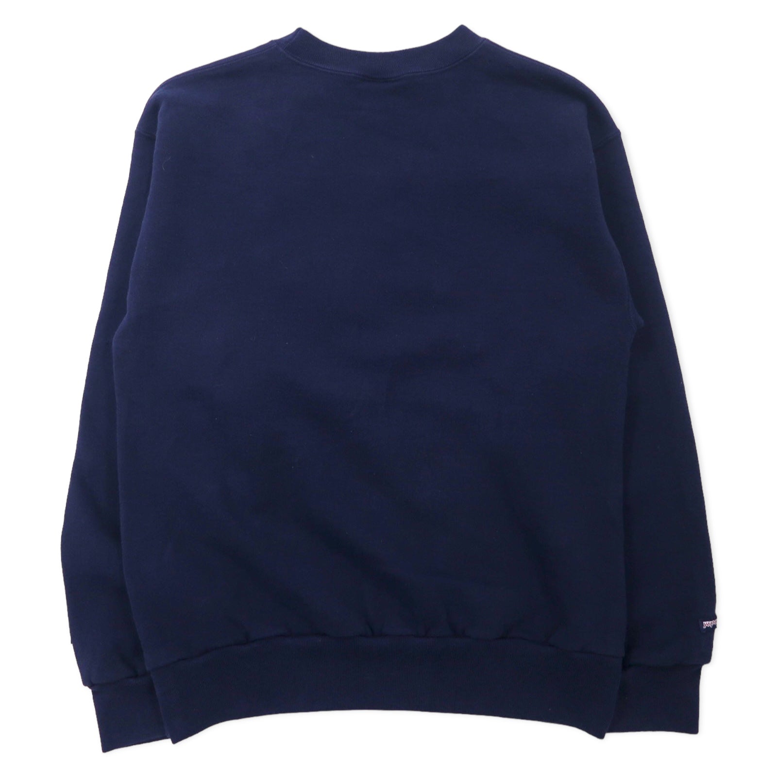 Felpa JAN SPORT Made in USA anni '90 con ricamo college, taglia M, blu navy, cotone, UNIVERSITY OF ALUMNI MISSISSIPPI