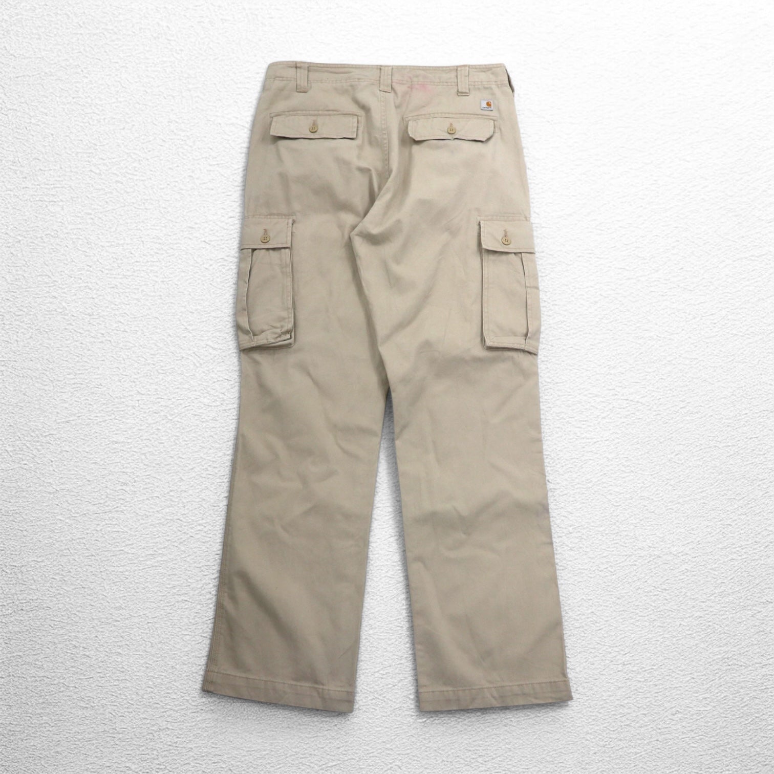 carhartt カーゴ ワークパンツ L ベージュ コットン B355 FDK