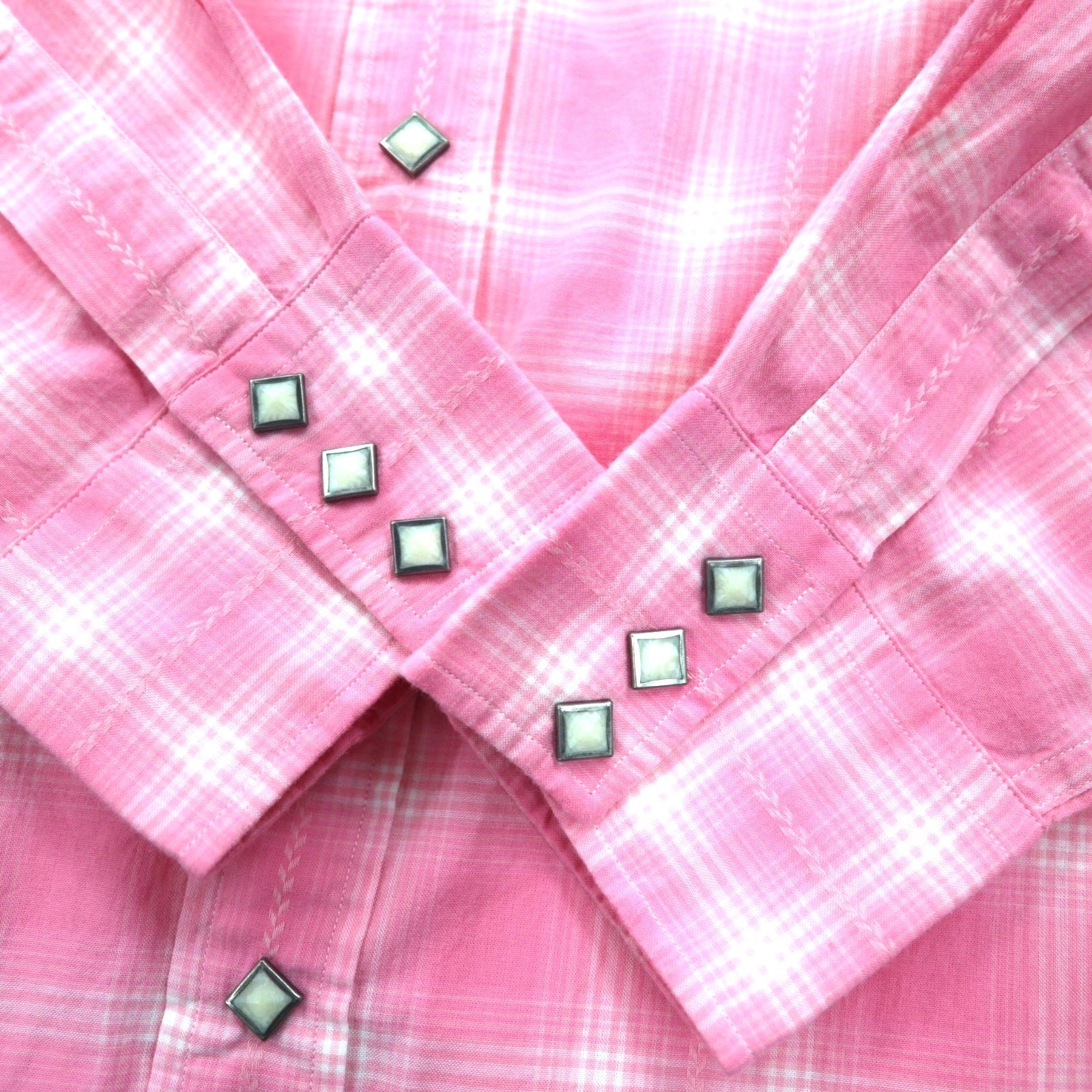 Polo by Ralph Lauren ウエスタンシャツ XL ピンク チェック 胸ポケット 未使用品