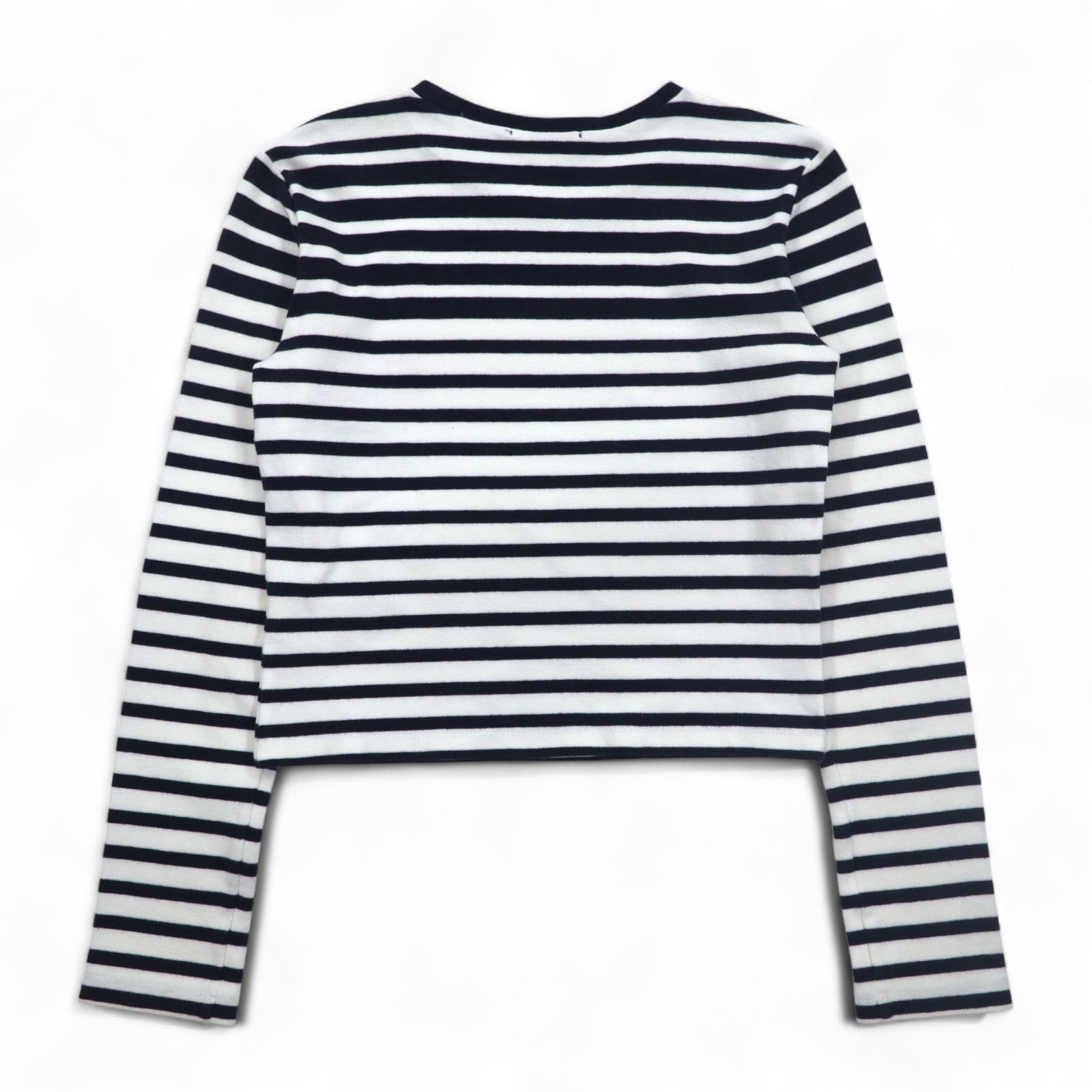 T BY ALEXANDER WANG T-shirt a maniche lunghe crop a righe M UNITED ARROWS (modello speciale) 1552-343-0101