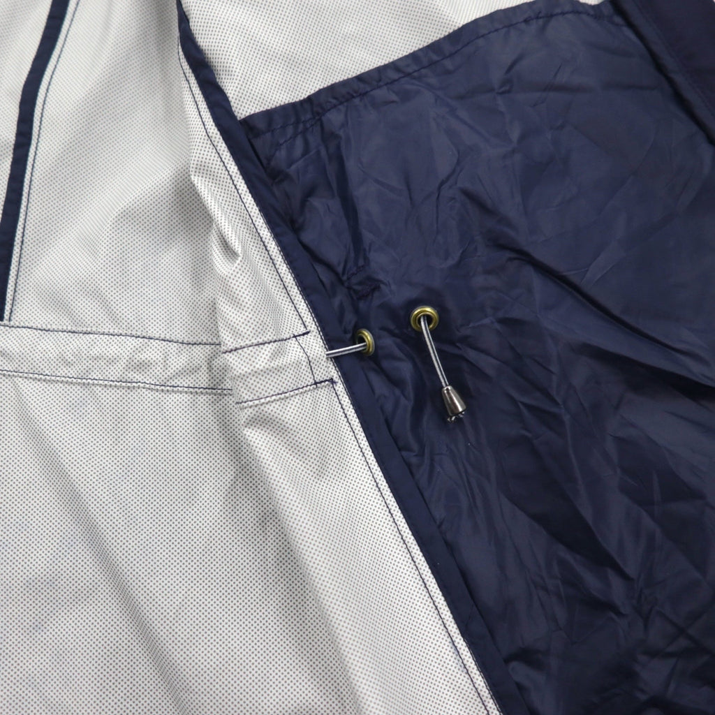POLO GOLF RALPH LAUREN Giacca a guscio in nylon, taglia M, blu navy, impermeabile, elasticizzata, ricamo pony RSM CLASSIC