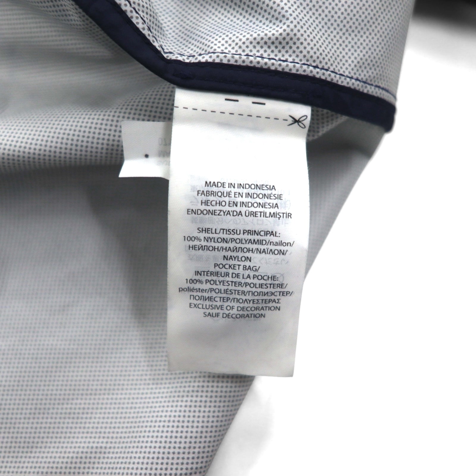POLO GOLF RALPH LAUREN Giacca a guscio in nylon, taglia M, blu navy, impermeabile, elasticizzata, ricamo pony RSM CLASSIC