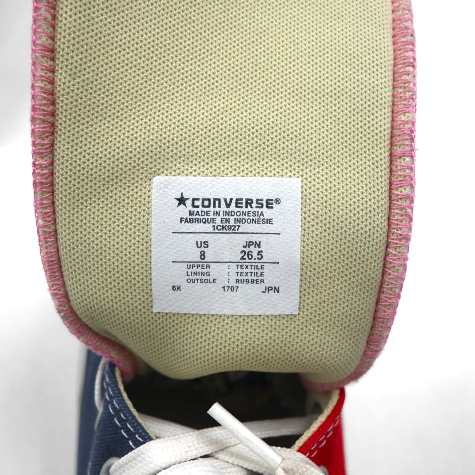 FACETASM × CONVERSE All Star ALL STAR 100 HI/FC sneakers alte 26,5 cm multicolore tela 1CK927