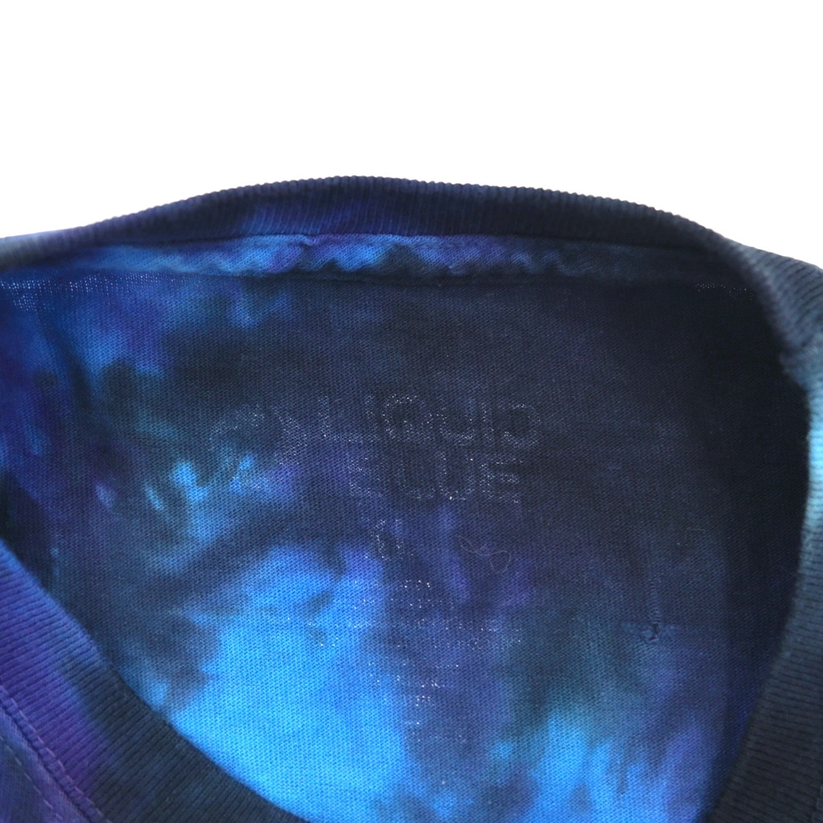 LED ZEPPELIN Red Zeppelin Rock Band T-shirt Band T XL Blu Tie Dye ELECTRIC MAGIC Mago Elettrico LIQUID BLUE