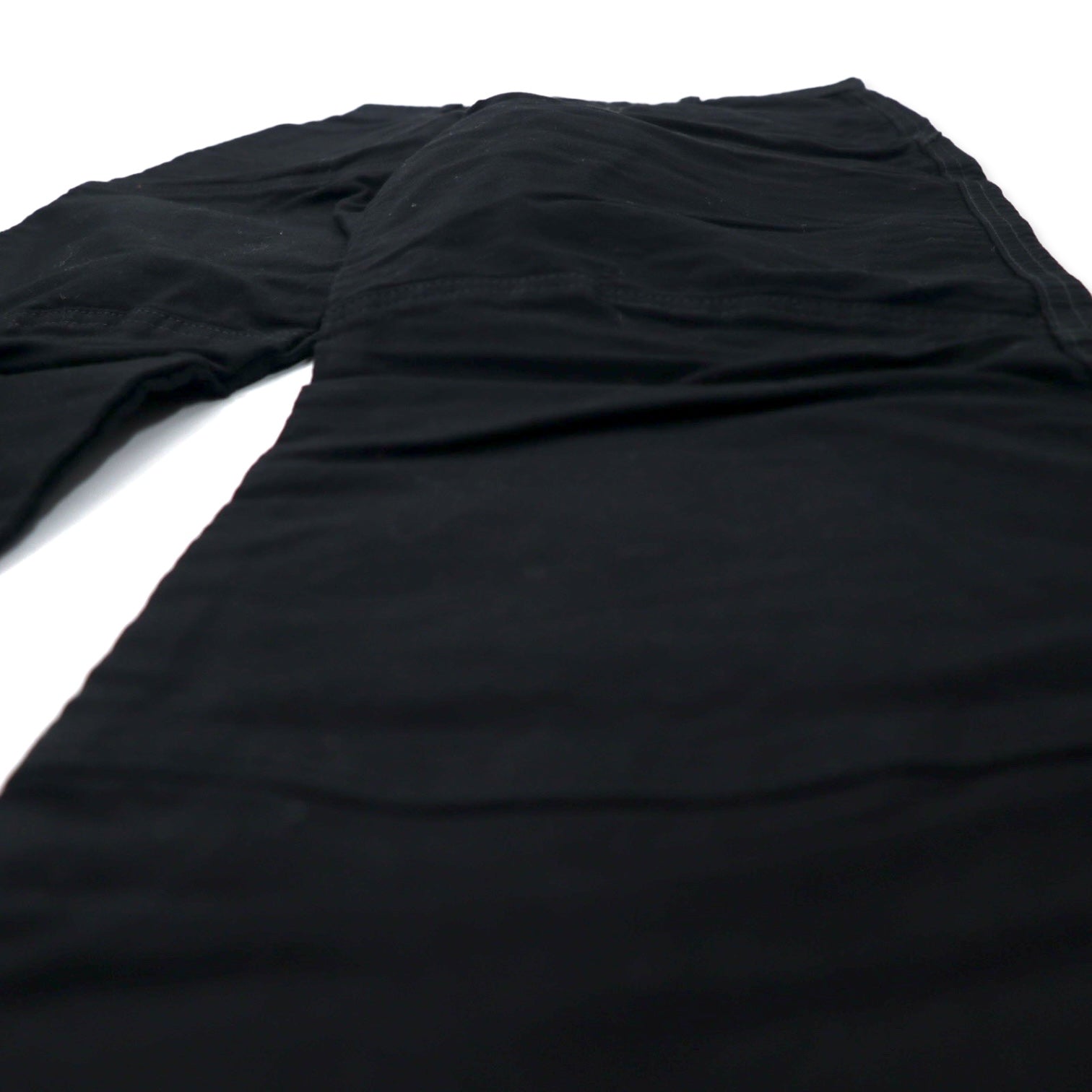 MARITHE FRANCOIS GIRBAUD Jeans neri a doppia cucitura denim taglia S, colore nero, in cotone, chiusura a zip, made in Japan