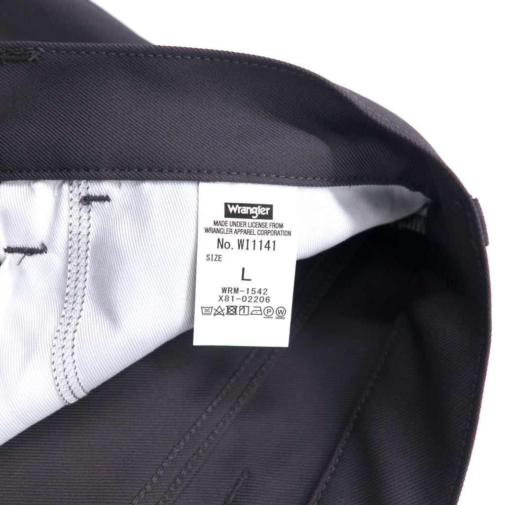 Wrangler ランチャー ドレス スラックスパンツ L グレー ポリエステル センタープレス WRANCHER DRESS WI1141-02S 未使用品