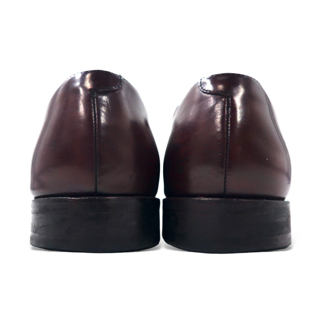 COLEHAAN CITY Scarpe stringate in pelle bordeaux con puntale dritto, taglia 28 cm, modello 08331