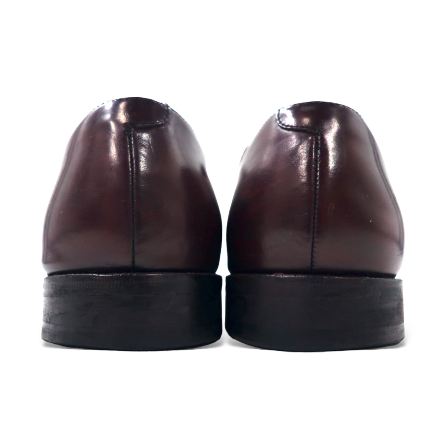 COLEHAAN CITY Scarpe stringate in pelle bordeaux con puntale dritto, taglia 28 cm, modello 08331