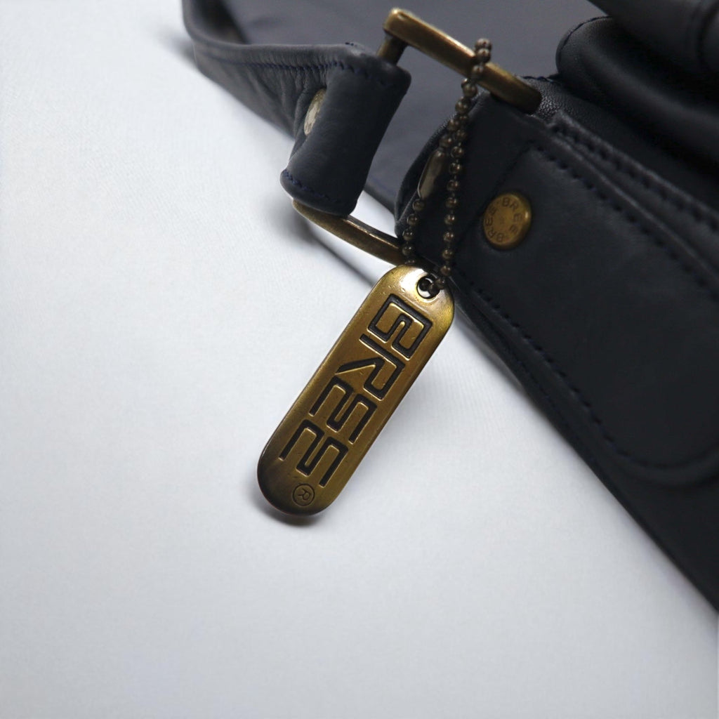 BREE Borsa a tracolla Navy Pelle liscia con patta