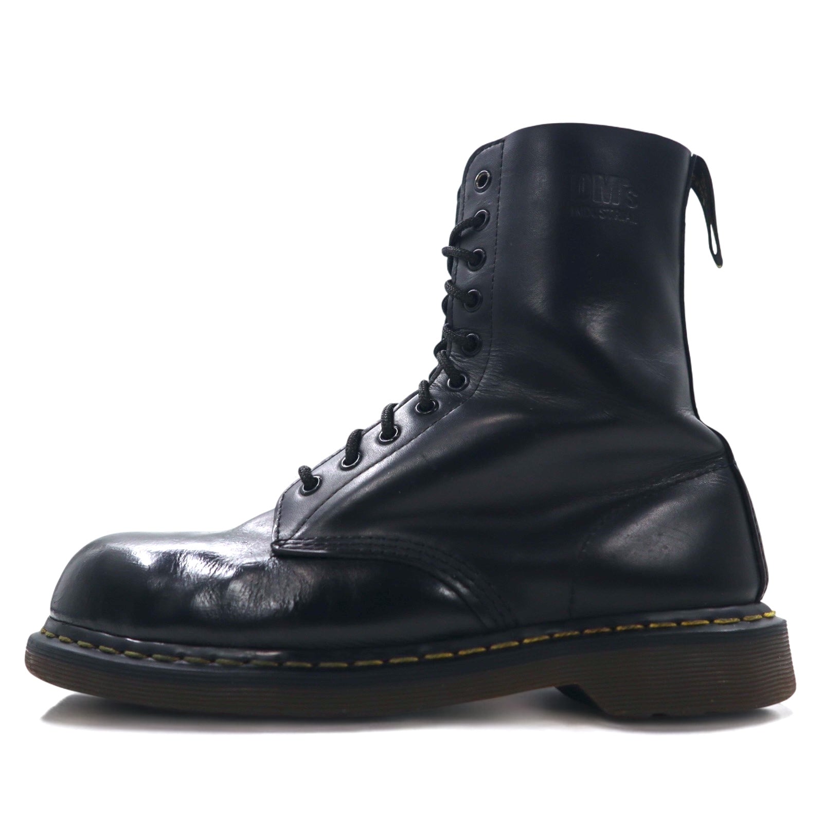 Dr. Martens Stivali a 10 occhielli, stivali stringati, 28 cm, neri, in pelle