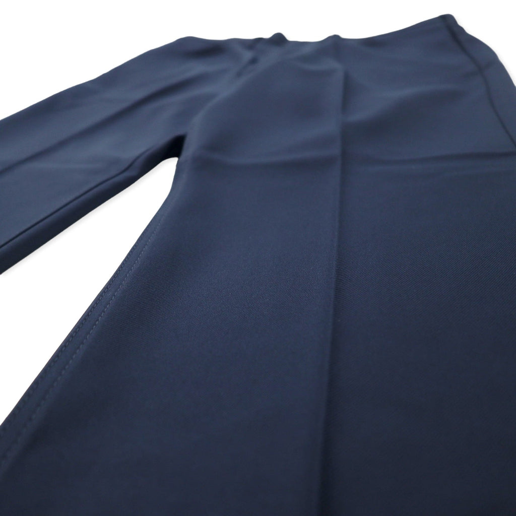 Wrangler Wrangler Slacks a zampa L blu navy poliestere con piega centrale WRANCHER DRESS WI1141-04L Articolo non utilizzato