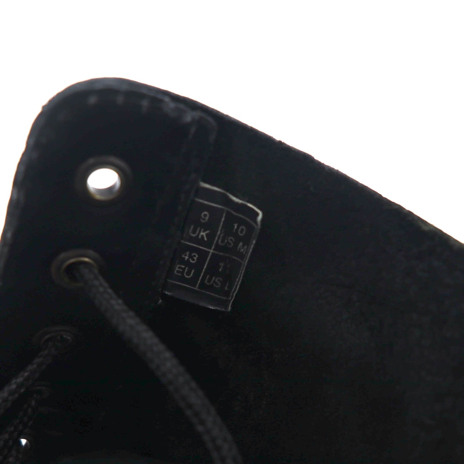 Dr. Martens Stivali a 10 occhielli, stivali stringati, 28 cm, neri, in pelle