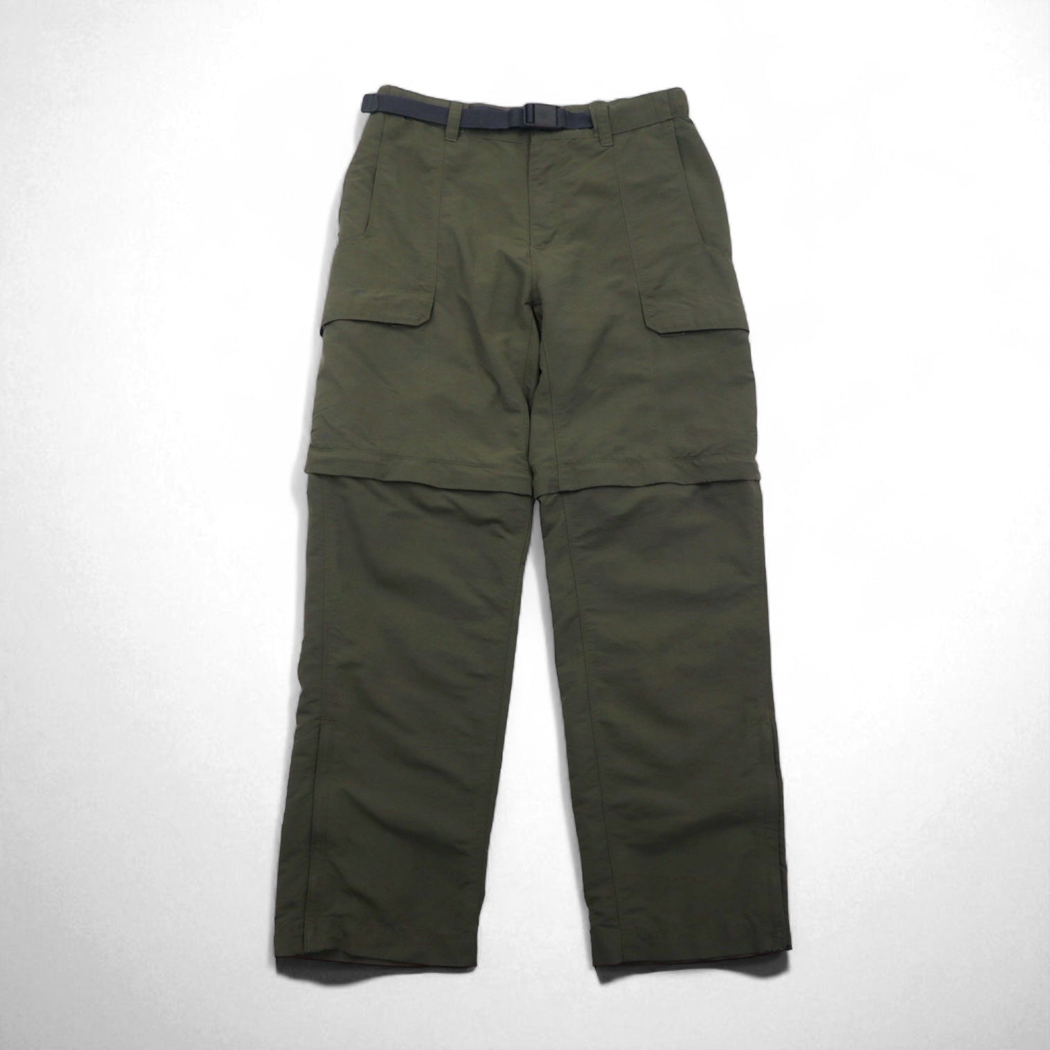 THE NORTH FACE Outdoor 2WAY Pantaloni cargo convertibili Shorts M Khaki Nylon US Specification AJFB