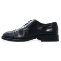 Sir Edward Scarpe eleganti Made in Italy 26.5cm Nere Pelle Quarter Brogue Punta dritta