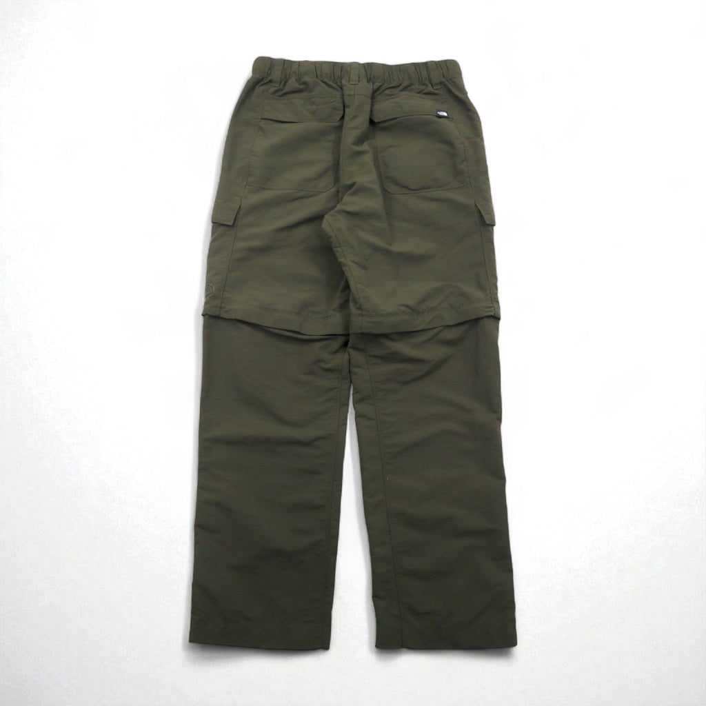 THE NORTH FACE Outdoor 2WAY Pantaloni cargo convertibili Shorts M Khaki Nylon US Specification AJFB