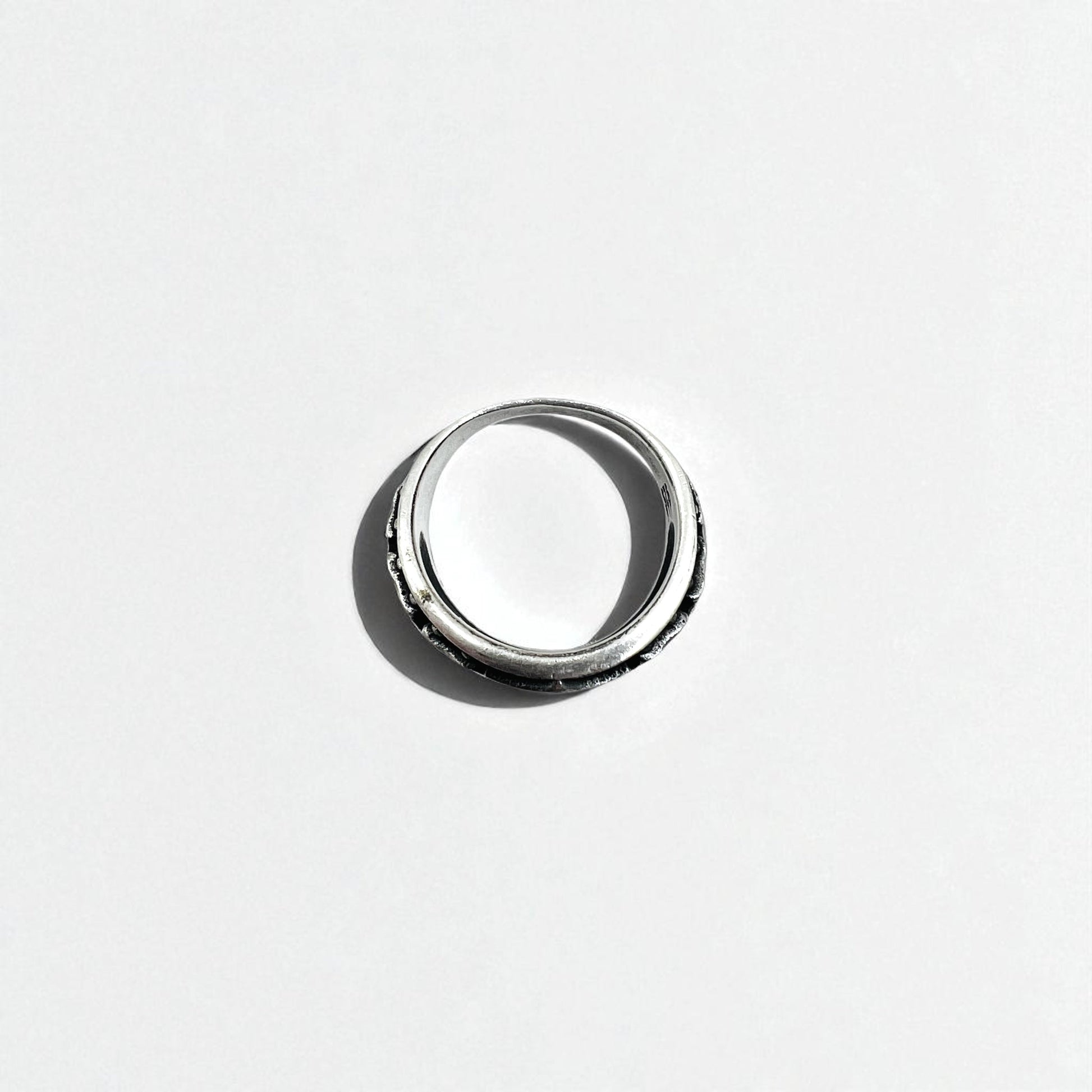 Anello Harley Davidson vintage con logo in argento 925, taglia 25.