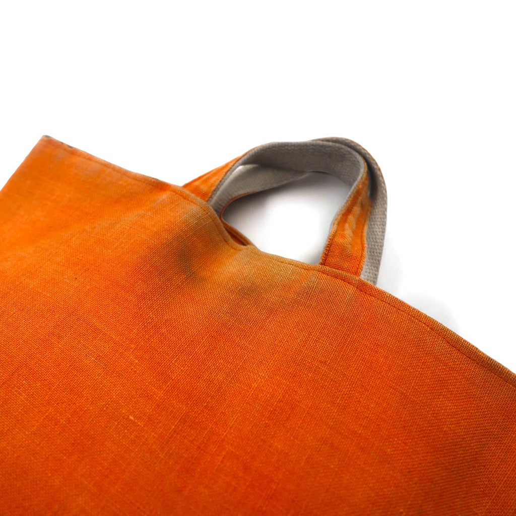 BAN INOUE Hata Borsa tote in canapa di lino Arancione Lino Fabbricata in Giappone