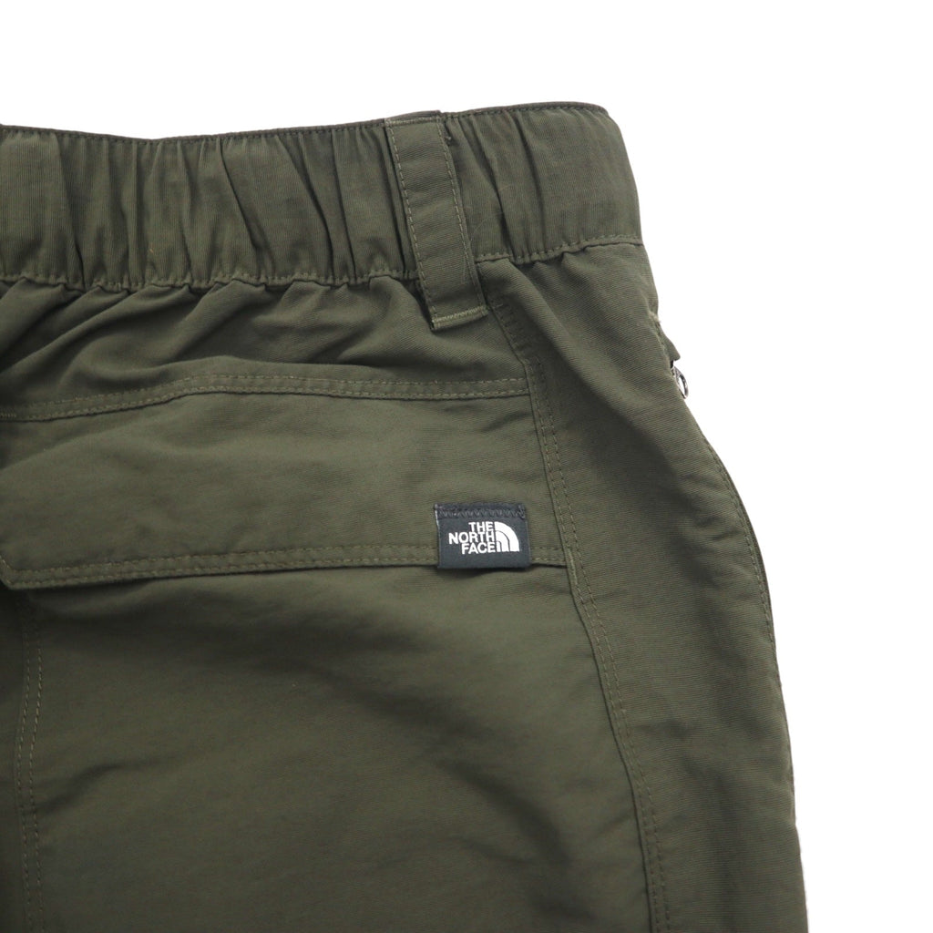 THE NORTH FACE Outdoor 2WAY Pantaloni cargo convertibili Shorts M Khaki Nylon US Specification AJFB