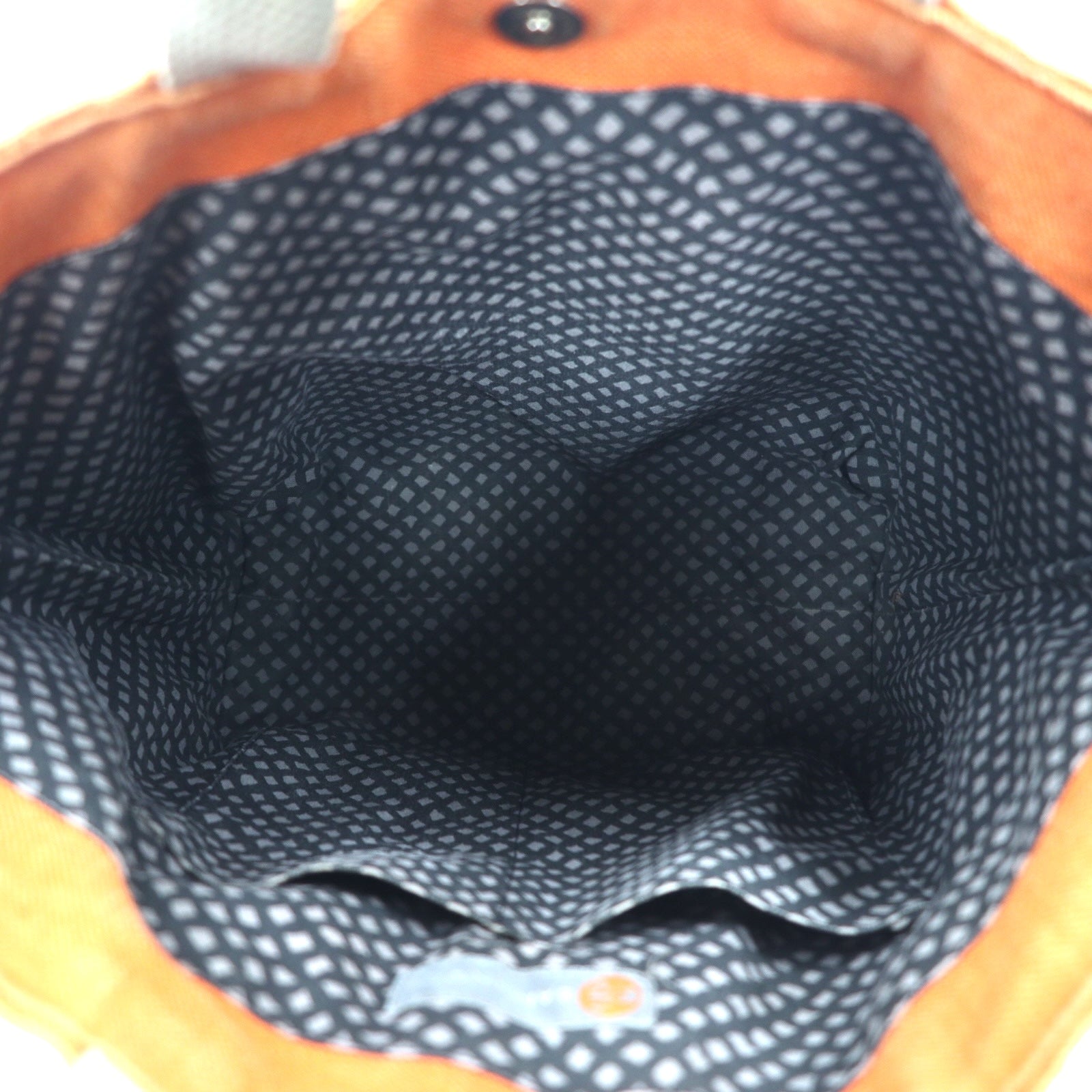 BAN INOUE Hata Borsa tote in canapa di lino Arancione Lino Fabbricata in Giappone