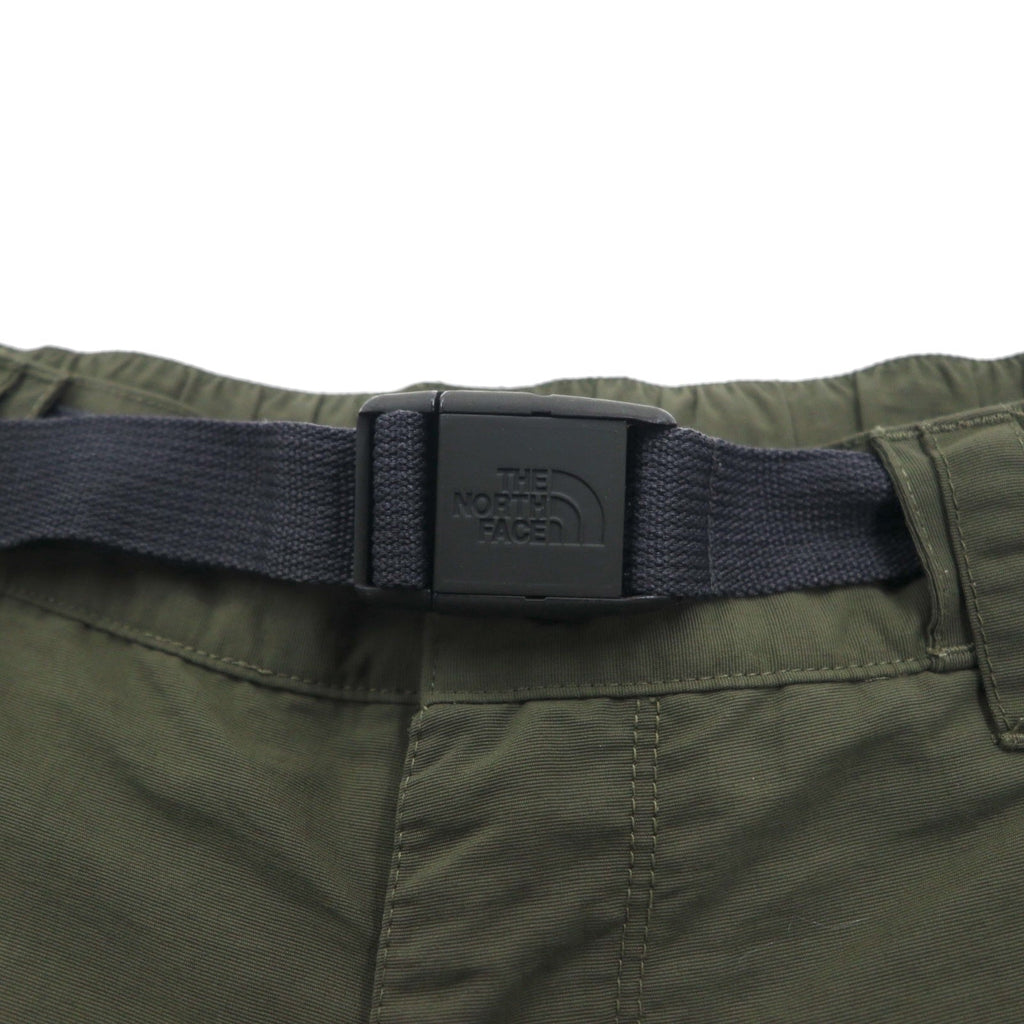 THE NORTH FACE Outdoor 2WAY Pantaloni cargo convertibili Shorts M Khaki Nylon US Specification AJFB