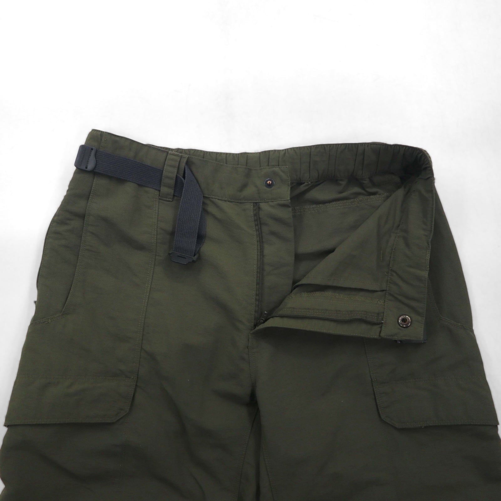 THE NORTH FACE Outdoor 2WAY Pantaloni cargo convertibili Shorts M Khaki Nylon US Specification AJFB