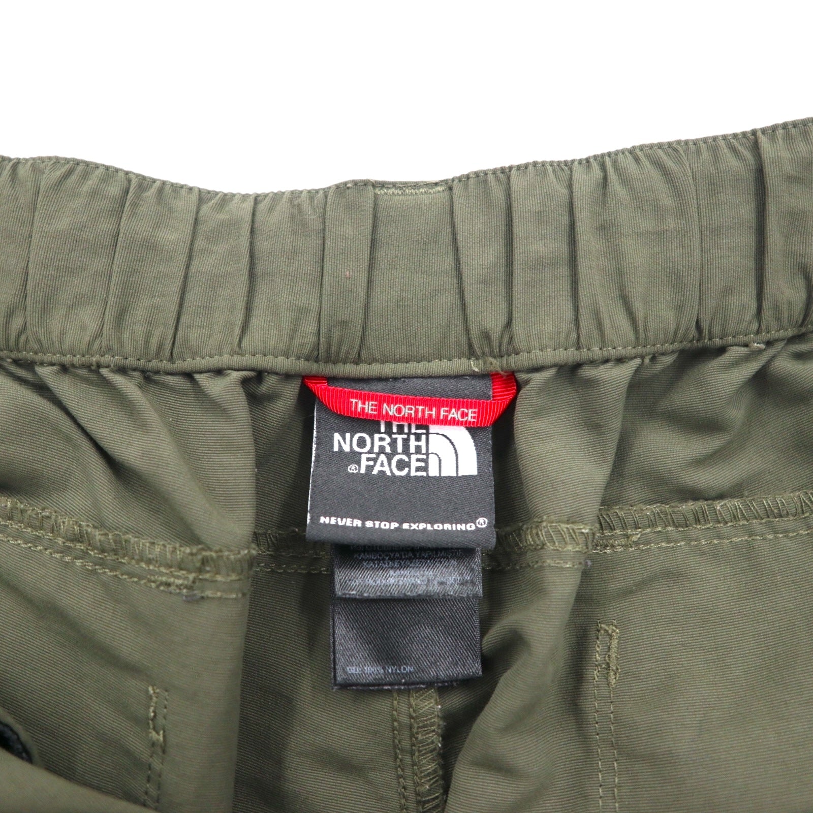THE NORTH FACE Outdoor 2WAY Pantaloni cargo convertibili Shorts M Khaki Nylon US Specification AJFB