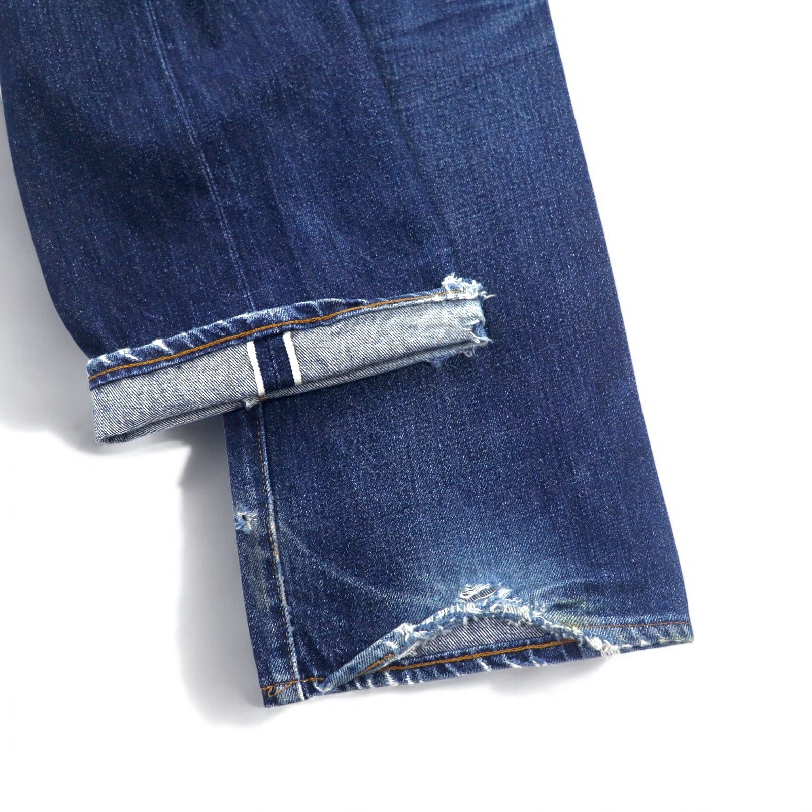 Levi's anni '90, Made in USA, Valencia Factory 501XX Big E Selvedge Jeans, Taglia S, Indaco Blu, Bottoni 555