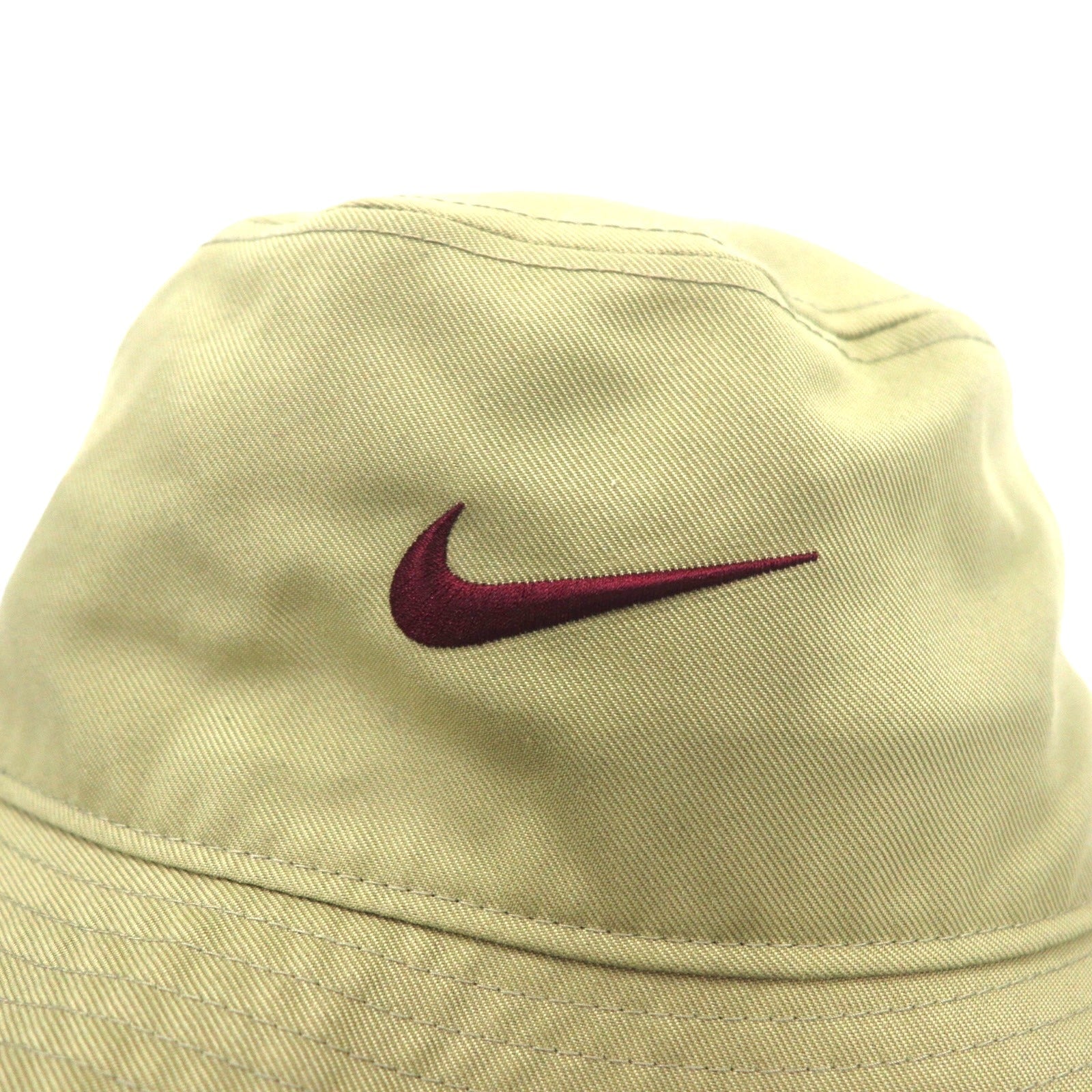 NIKE Cappello a secchiello L Beige Poliestere Apex Swoosh Bucket Hat FB5382-276
